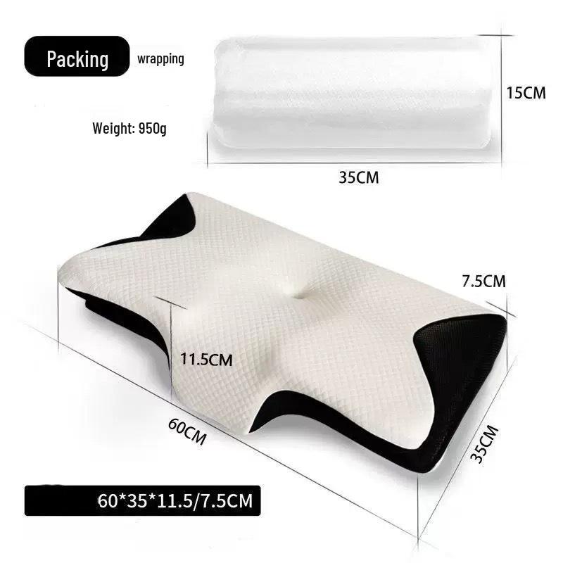 Cervical Support Butterfly Memory Foam Pillow