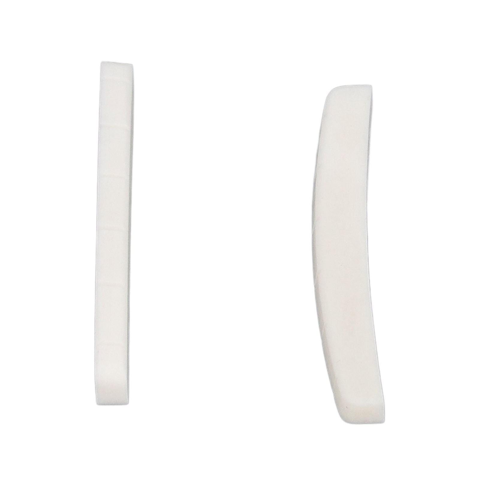 

3PCS Electric Guitar Nut 6 Strings Electric Guitar Arc Preslotted Bone Replacement