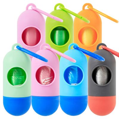 Dog Poop Bag Dispenser Pet Waste Bag Protable Eco-Friendly For Dog Cleaning Bags Durable Garbage Bags For Dogs Cats Pet Supplies
