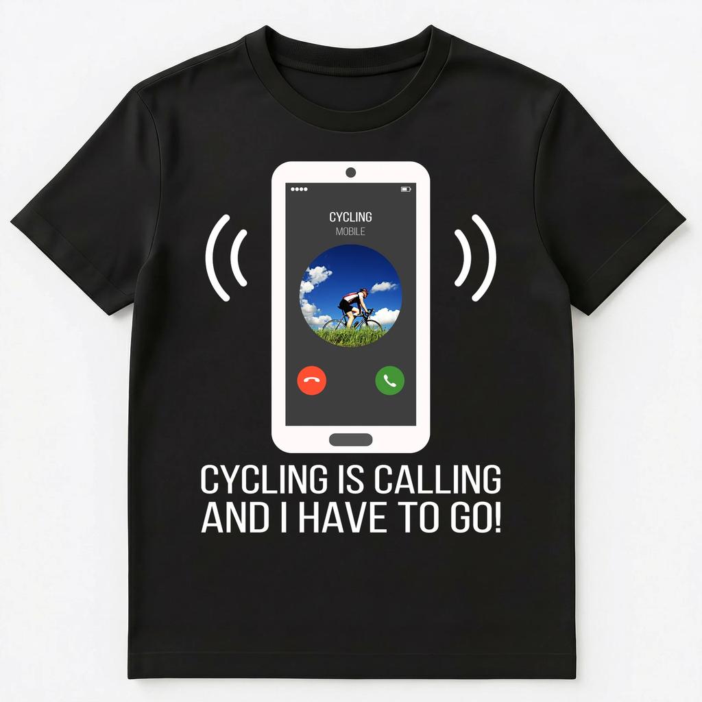 Funny Cycling Is Calling Unisex T-Shirt