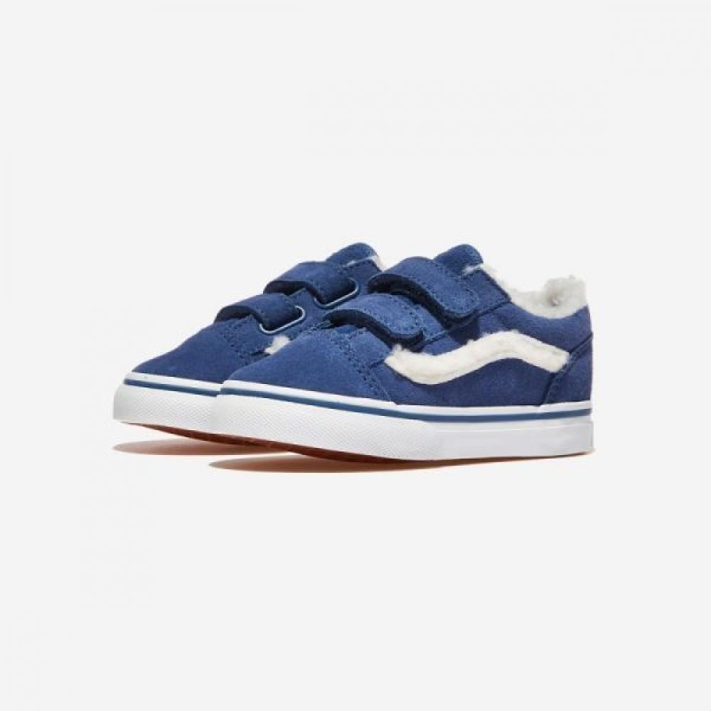 

Vans Old School Velcro Sherpa Pop Blue 4 6 130