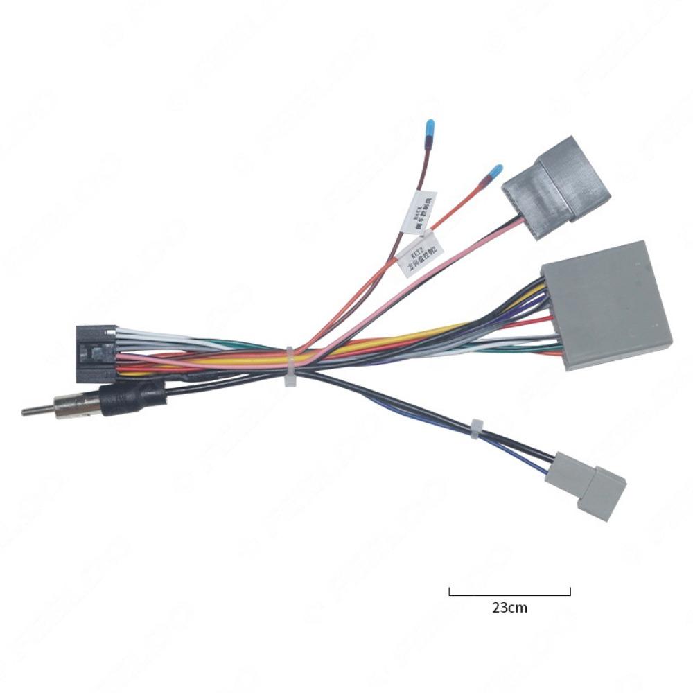 Car Radio Stereo Wiring Harness Connector Adapter 16 Pin for Honda CRV for BRV for HRV Power Cable Terminal Connector