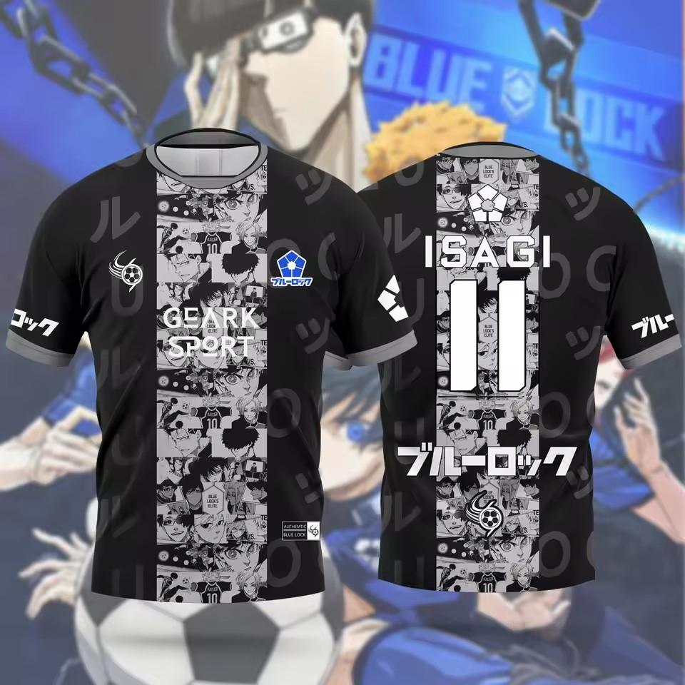 

Anime Blue Lock Yukimiya Football Jersey 3D Print Men Sports T Shirt Fashion Harajuku Short Sleeve Children Tees Y2k Tops 6XL