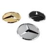 1pc Aluminium Car Steering Wheel Logo Circle Trim Sticker For Mercedes Benz AMG W211 W176 W177 W203 W204 W213 C300 Accessories