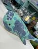 Canvas Doll Sunfish M 16 x 14 x 4.5cm Message Colored Paper Gift Present Art Workshop Present Get Well Gift Celebration