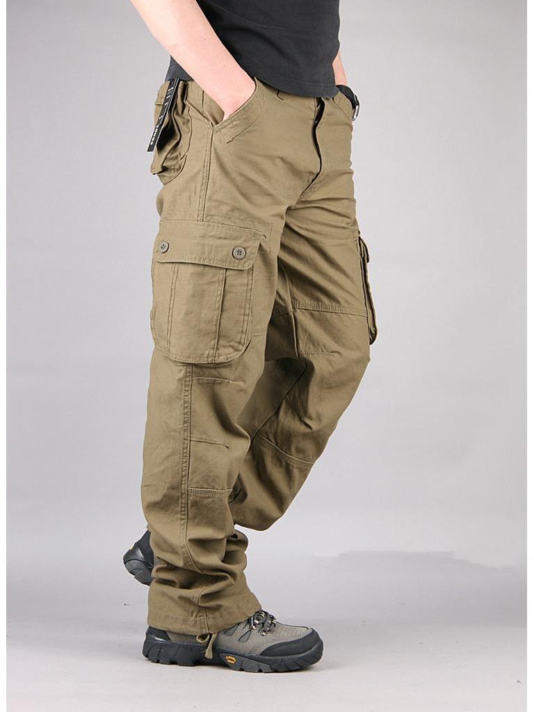 Herren Casual Multi-Pocket Workwear Hose - Neues Loose-Fit Design für Arbeitsschutz