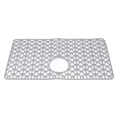 Kitchen Sink Mat Silicone Scratch Resistant Anti Slip Water Proof Reusable Multifunction for Dishes