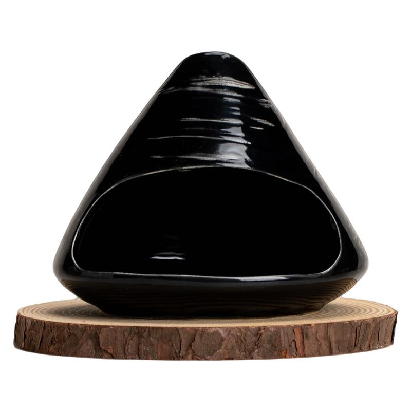 Ceramic Chiminea Incense Burner Handmade Aromatherapy Fireplace Minimalist Home Decor Decoraton for Meditation Yoga Living Room