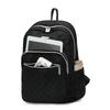 Quilted Women's Travel Backpack Large Capacity Schoolbag