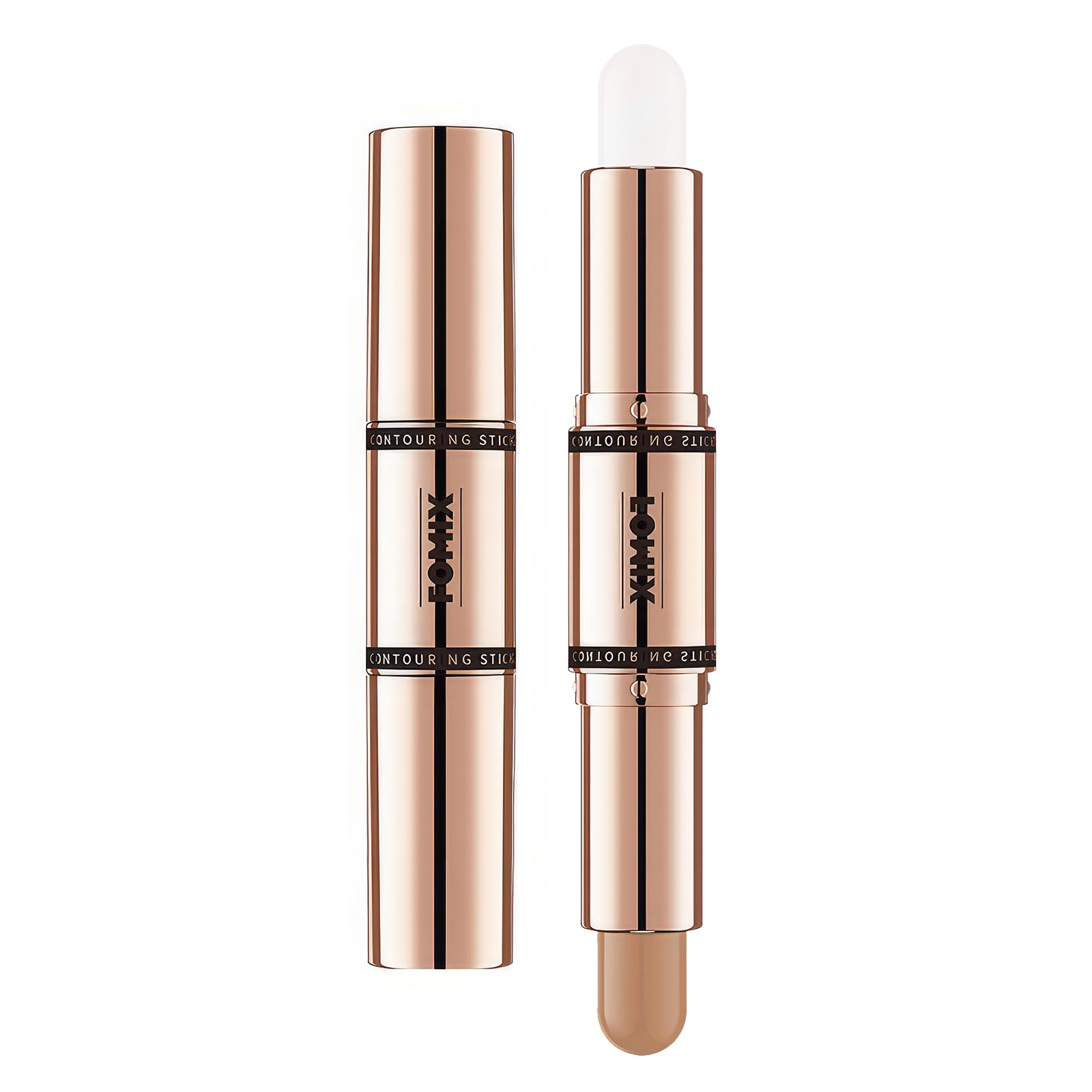 

Qin Derdom Shading Stick & Highlighter - 2-in-1 Nose Shadow Stick for Natural Imaging, Deep Contour, Elegant Gloss, Visible Collarbones, 3D Makeup,