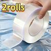 2 Rolls Heavy Duty Double Sided Tape, Super Strong Waterproof Adhesive, No Residue for Indoor/Outdoor Use On Plastic, Wood Metal