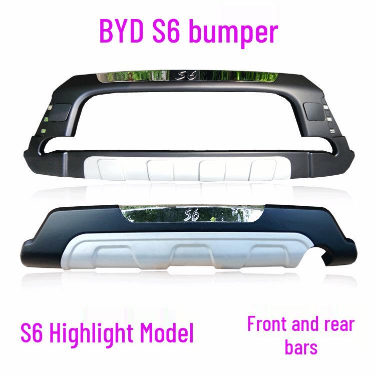 BYD S6 Front & Rear Bumper Guards: Anti-Collision Decorative Bars