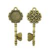 Fit 20mm Round Cabochon Bezel Pendant Setting Handmade Craft Blanks Frames