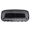 RS6 Style Honeycomb Front Bumper Grille Grill Fit A6 C7 S6 2012-2015