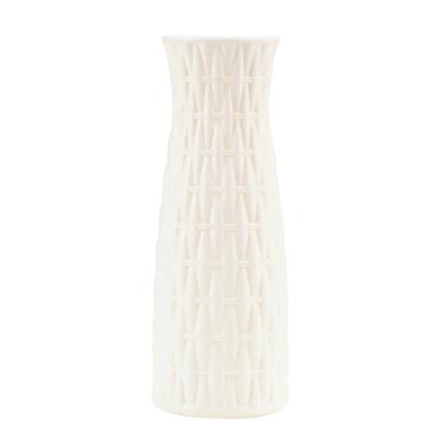 Blumenvase, unzerbrechliches nordisches Kunststoff-Mittelstück, leichte Blumenarrangement-Vase für Zuhause