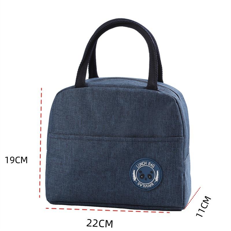 Handheld Bento Bag, Insulated Bag, Rice Box Bag, Lunch Bag with Rice Bag, Lunch Box Storage Bag, School, Street Stall Wholesale