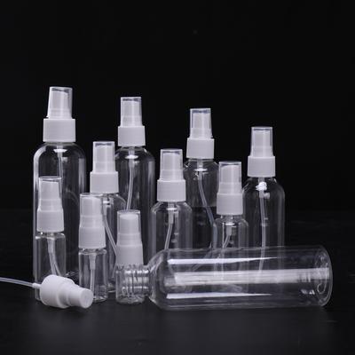 1 szt. Butelka Przezroczysta Plastikowa Pusta Butelka z Rozpylaczem Przenośna Napełniana Perfumy Przezroczysty Dozownik Próbek Mała Butelka z Rozpylaczem