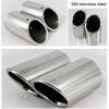 Dsycar Exhaust Tips Pair Compatible With VW Volkswagen JETTA 2009-2018/ SAGITAR 2011-2015 / POLO 2012-2014 / GOLF 7 2013-2015 / Compatible With BMW