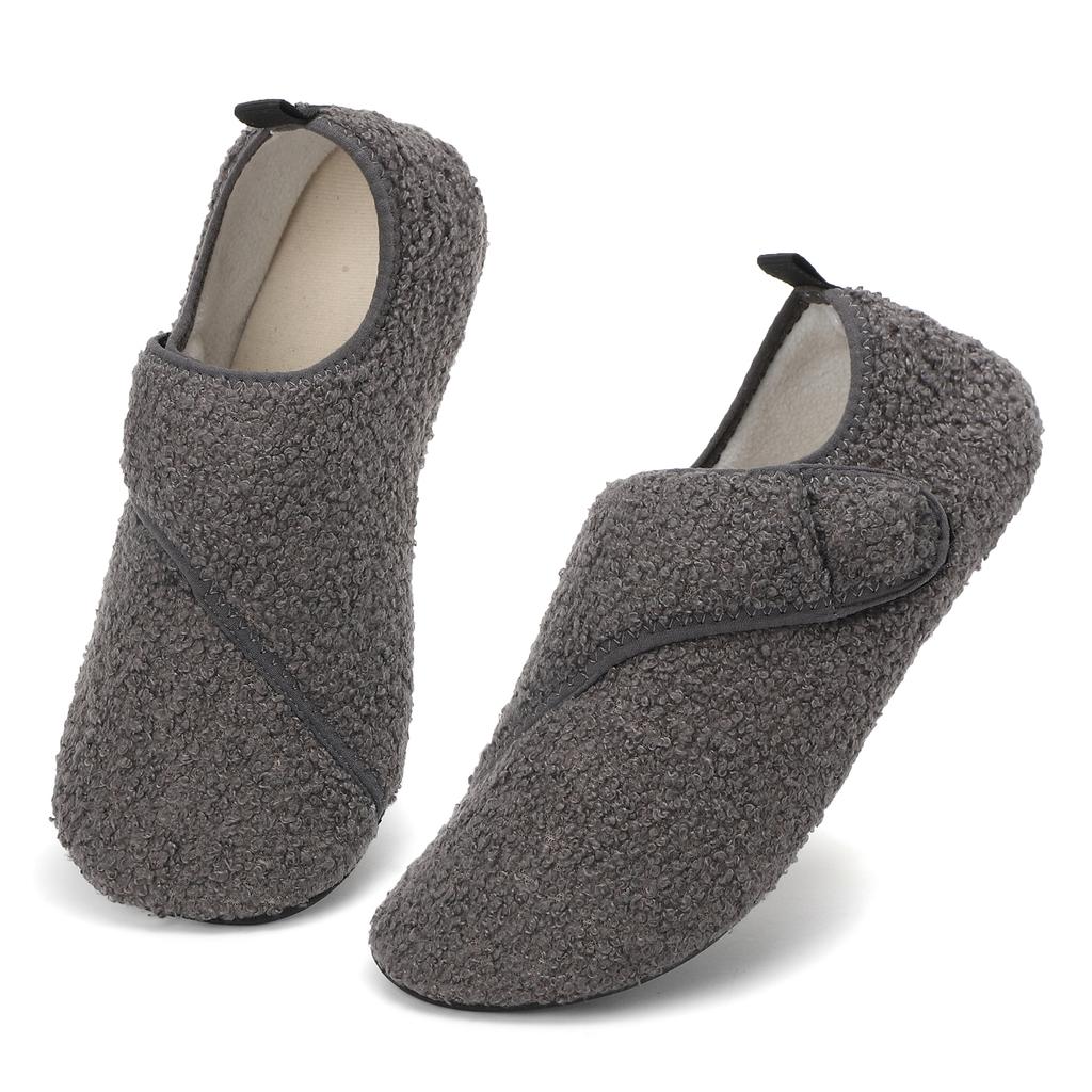 Winter Cotton Shoes Men Warm Slip on Lightweight Kids Slipper Couples Plush Bedroom Home family Loafers Winter Warm Floor Shoes