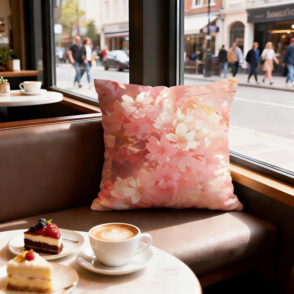 Light pink gentle petals Cushion Cover Decorative Cushions Covers Cover Sofa x Pillow Piece x x Pillowcase