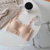 Women Strapless Seamless Push Up Anti Slip Anti Exposure Full Cup Thin Bra