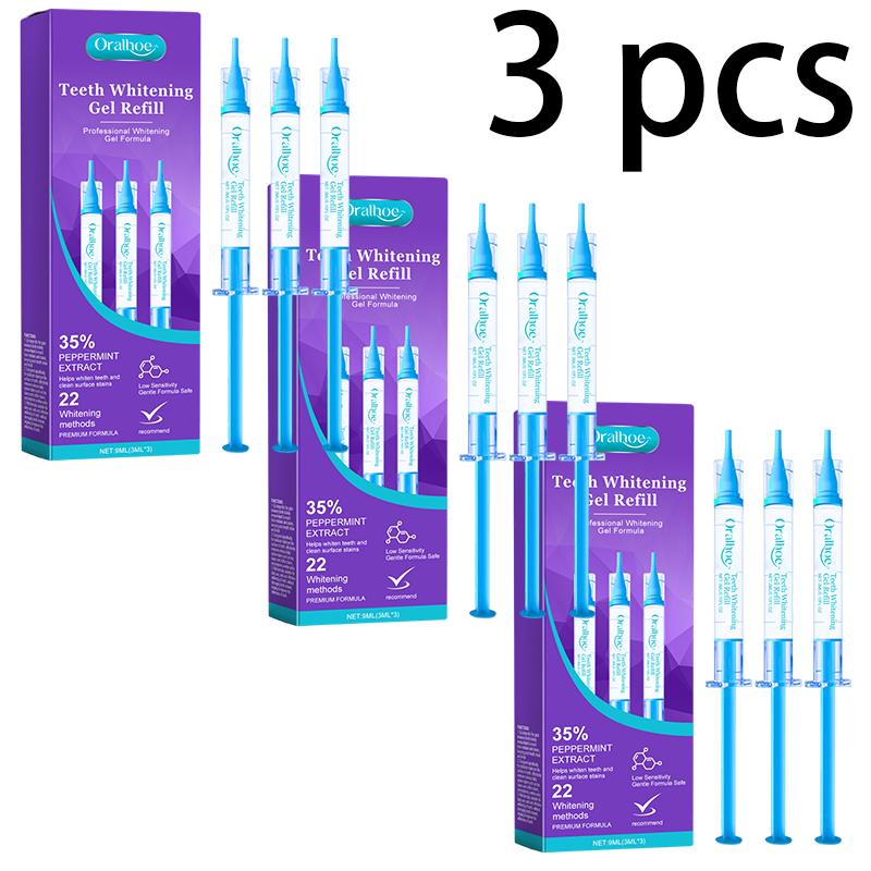 Oralhoe Tooth Cleaning Gel Gentle Daily Cleaning Stain Enhancing Teeth Brightening Care Gel