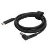 Type C PD Converter Male To Male 6.0x3.7mm Portable Fast Charging Cable 65W 1.5m5.0ft for Notebook