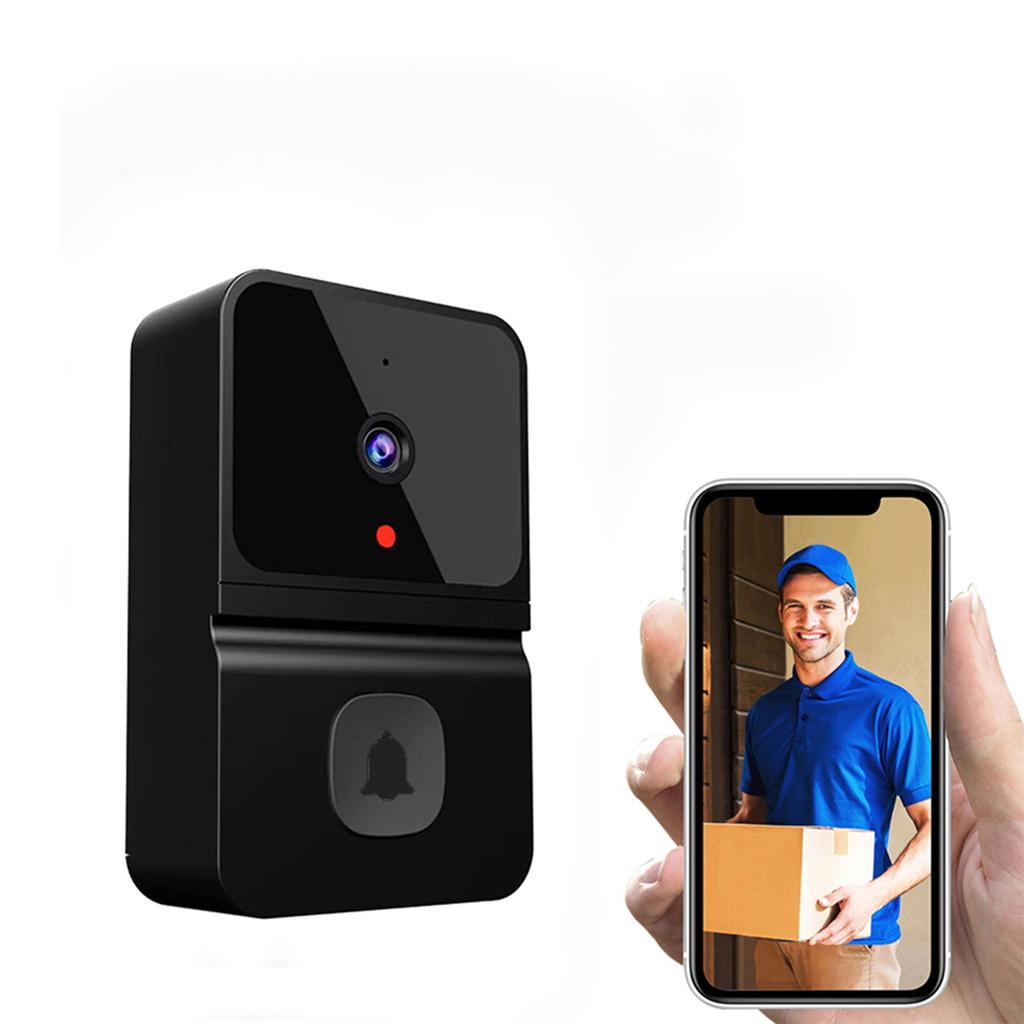 Smart Doorbell Camera with Dingdong Ringing Infrared Night Viewing 2.4G WiFi Wireless Video Bell