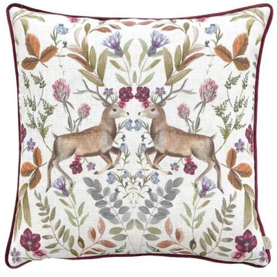 Stag Mirrored Cushion Cover