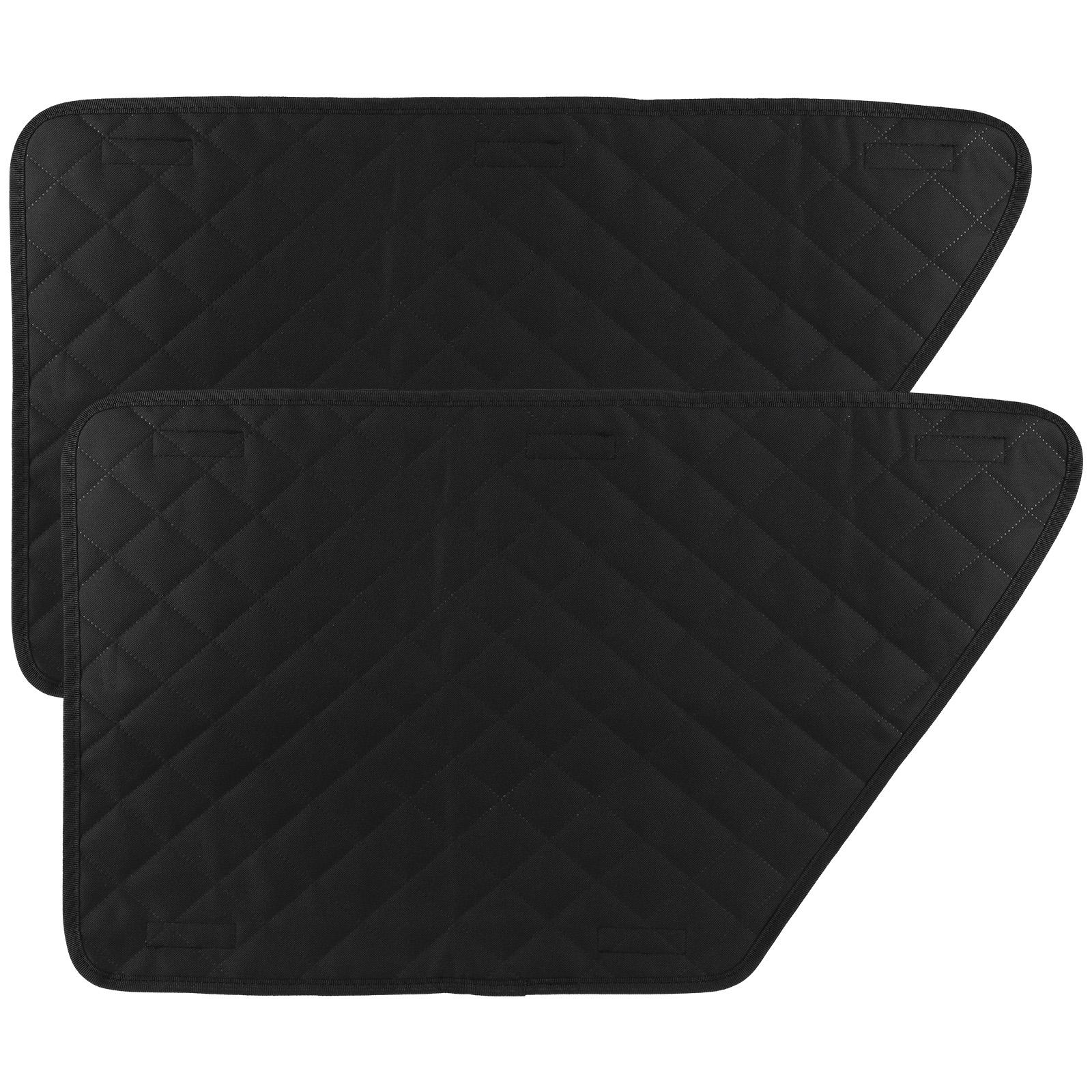 

2 шт. Водонепроницаемый протектор двери автомобиля из Оксфорда для собаки, питомца, защита от царапин, чехол для салона автомобиля, протектор двери транспортного средства для автомобиля, грузовика и внедорожника 2PCS чёрный