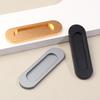 Barn Door Sliding Pull Door Hidden Furniture Hardware Handle Self-Adhesive Bathing Room Glass Door Pulls