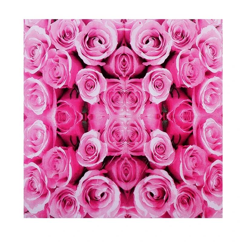 20pcs/Pac 33*33cm 2-Ply Disposable Party Napkin Floral Pattern