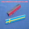 1Pc 3D Metal Swedish Flag Logo Car Front Grille Badge, Car Side Fender/Rear Trunk/Car Body Emblem Sticker