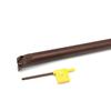 Spring Steel Lathe Tool Holder, 95° Inner Hole, D16Q/D20R-SVUCR11