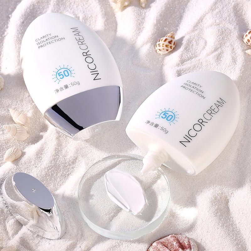 Crema Protectora para Todo el Cuerpo Nicor para Mujer: Bloqueador UV, impermeable, refrescante, hidratante, perfecto para el entrenamiento militar.