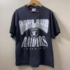 1995 NFL Oakland Raiders Mistrzowie NFL Logo Koszulka Ciężka Bawełna