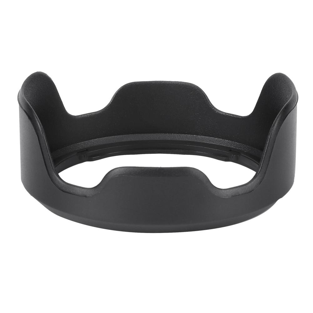 LHDC60 Plastic Black Camera Mount Lens Hood for Canon PowerShot SX30 SX20 SX10 IS SX1 Lens