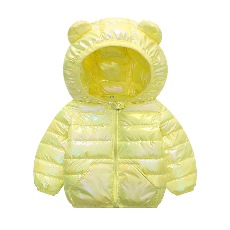 Children Hooded Lightweight Jackets Boys Girls Baby Colorful Warm Jacket Autumn Winter Outdoor Sports Casual Clothes