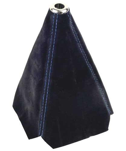 

HTharros Универсальный чехол на рычаг переключения передач Замшевый на ощупь чехол на ручку переключения передач Запасные части Автоаксессуары Красный/Синий на выбор Синяя строчка S