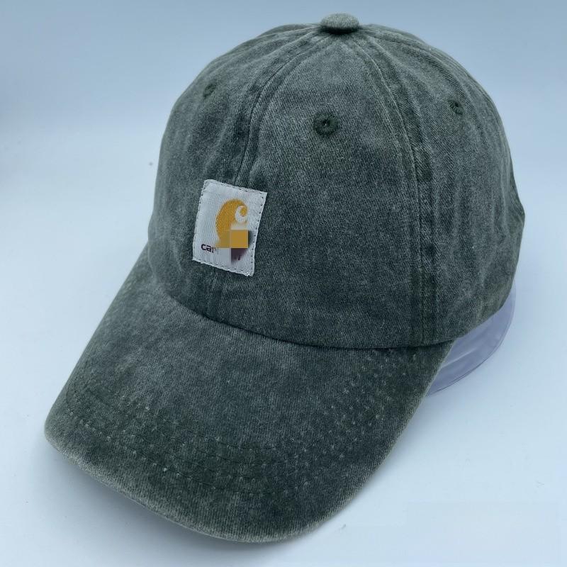 Vintage Cotton Baseball Cap With Embroidered Letters For Summer Sun Protection