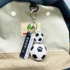 Creative Football Keychain Pendants: Cute Charms for Car, Backpack, or Bags - Unisex