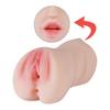 3 In 1 Masturbation Deep Throat Artificial Real Pussy Oral Anal Sex Toys for Men Male Masturbator