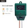 3 In 1 PH Tester Moisture Measuring Humidity Light Meter Hydroponics Analyzer Gardening Detector Hygrometer