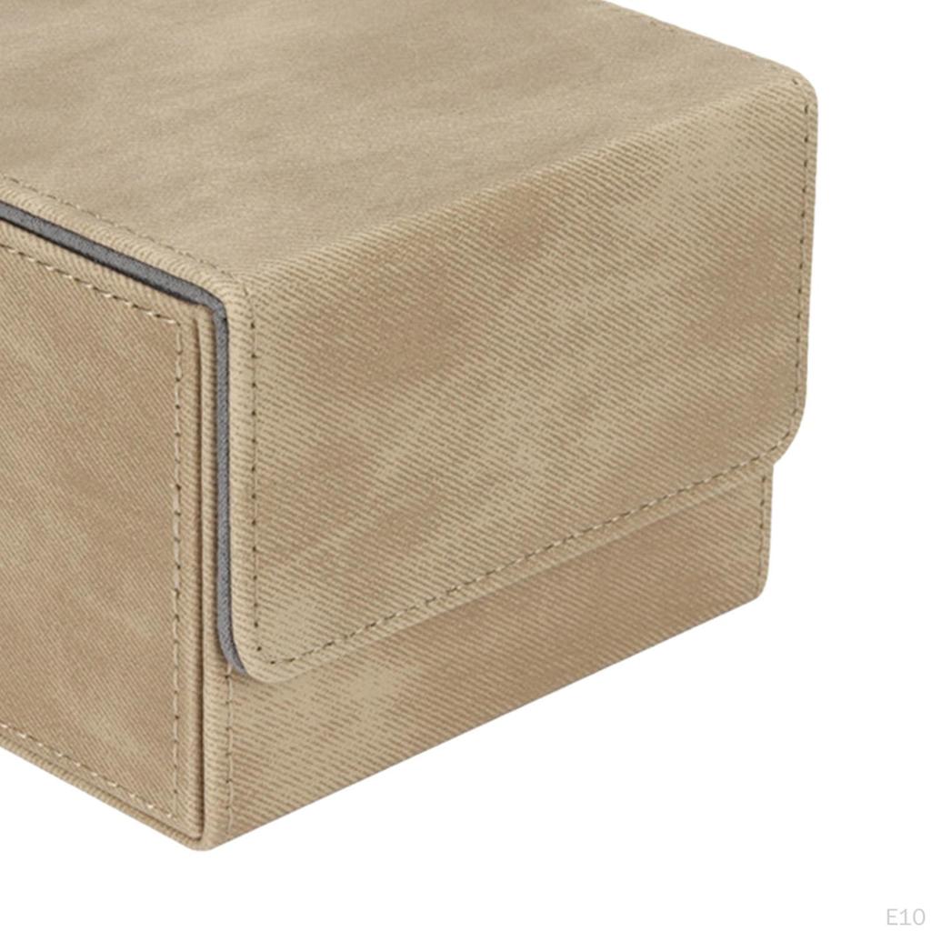 Card Deck Case with Separator Container Holder for Game