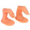 1/5/10Pcs Fake Practice Finger Mannequin With Or Without Nail Reusable Nail Art Training Tool For Nail Salon Beginner Learning
