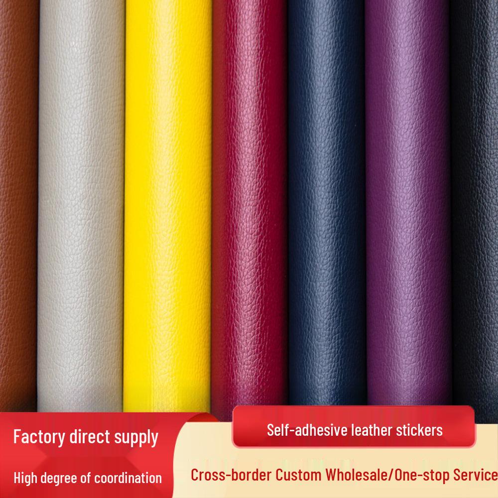 Leather Sofa & Bed Repair Patch: Self-adhesive, Versatile for Refurbishing Upholstery.