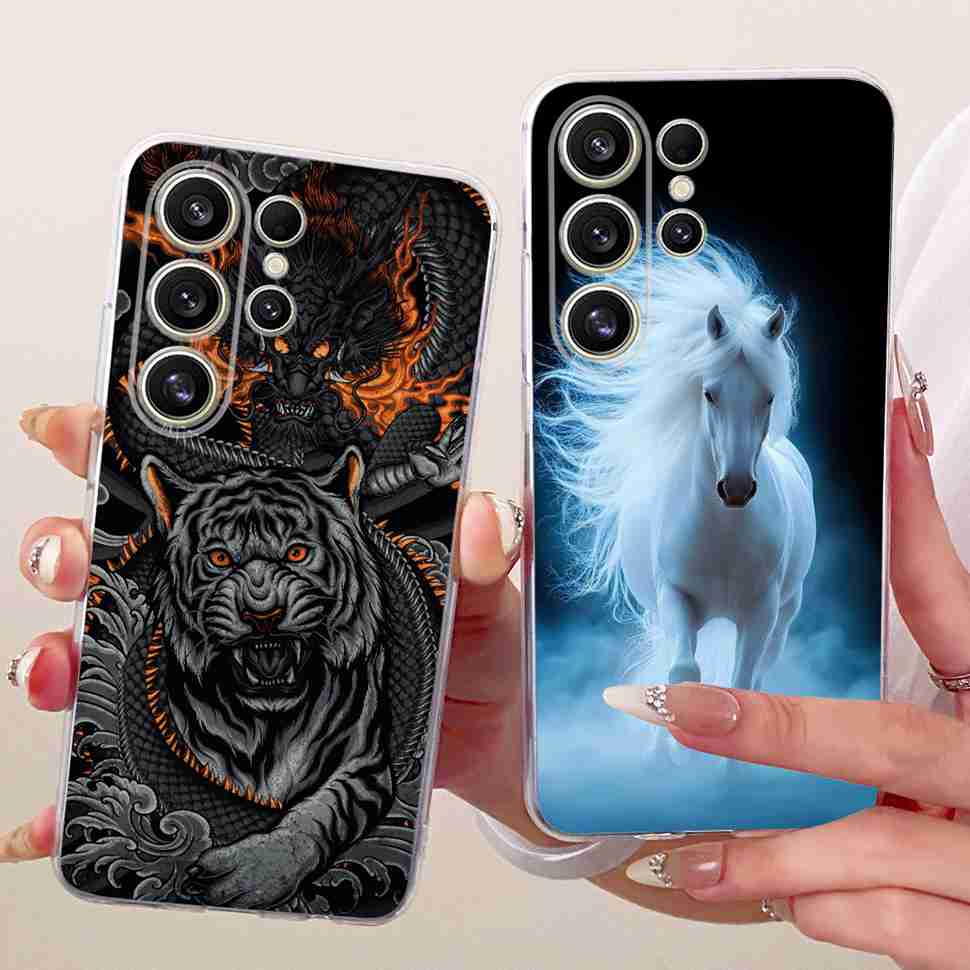 For Samsung Galaxy S25 Ultra 5G Case Beautiful Butterfly Soft Silicone Cover For Samsung S 25 S25 Ultra SM-S938B Casing Coque