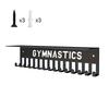 Medal Display Rack Metal Medal Hanger Holder Wall Mounted Large Capacity Award Holder For Race Soccer Basketball Sports Karate
