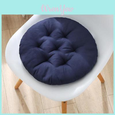 Modern Minimalist Cotton Office Chair Cushion With Ties For Home And Workspace Comfort