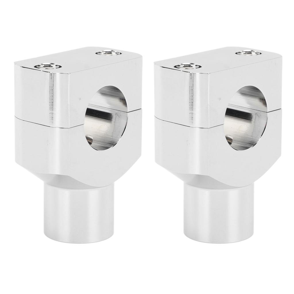 Motorcycle Handlebar Bracket Clamps Metal Riser Mount for 25mm Diameter Handlebars Motorcycle